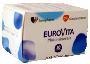 Eurovita Multiminerals, 30 Caplets