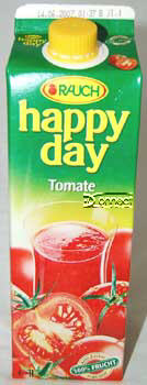Happy Day -  Fresh Tomateo Juice (Suc rosii), 1l