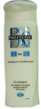 Pantene Pro-V Shampoo + Conditioner, Classically Clean (Clasic), 200ml