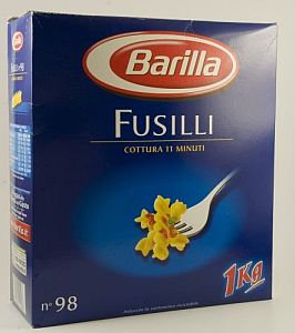 Fusilli Barilla (paste), 500 grame