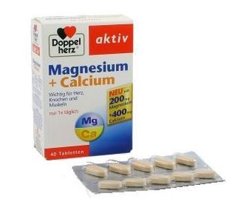 Aktiv Doppelherz ® Calcium Plus Magnesium, 30 comprimate