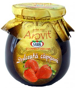 Strawberry Fruit Jelly (Dulceata Capsuni) 420gr