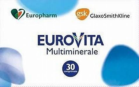 Eurovita multiminerals, 30 drajeuri