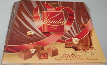 Kandia Pralines (bomboane), 180gr