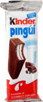 Kinder Pingui Chocolate Milk Bar (baton), 30gr